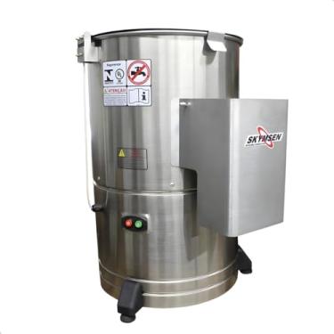 Imagem de Descascador de Batatas Skymsen 10Kg Inox 1/2CV 200Kg/h Mod.DB-10-Inox-220V