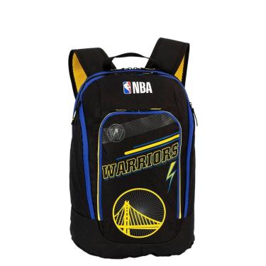 Imagem de Mochila 2 Compartimentos Nba Legend Golden State- Preto Azul