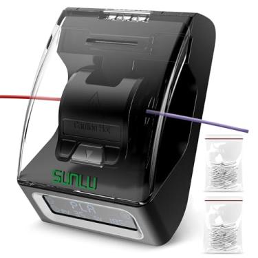 Imagem de Conector de filamento SUNLU, colador de filamento com 400 peças de manga PTFE para filamento de impressora 3D de 1,75 mm, aquecimento rápido até 240 °C, compatível com PLA PETG TPU ABS PA Nylon