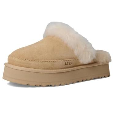 Imagem de UGG Chinelo feminino Disquette Chalet, Sandcastle, 6, Sandcastle, 35
