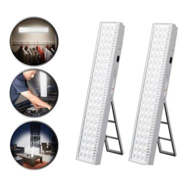 Imagem de Pacote de lâmpadas de emergência Light LED recarregável x2