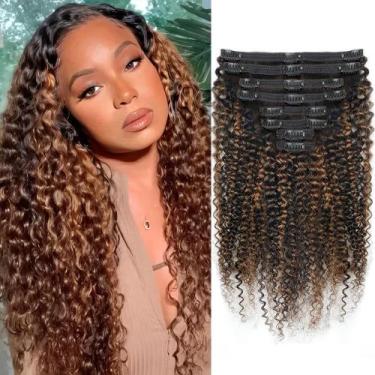 Imagem de Extensão de clipe Croocco FB30 Highlight Ombre Curly 26