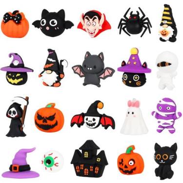 Imagem de Silicone Focal Beads Sanglow Halloween, 20 unidades para artesanato