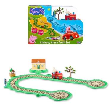 Imagem de Peppa Pig Playset Passeio Interativo Ferrovia - Trem motorizado– Com Som -Sunny
