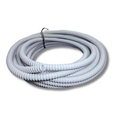 Imagem de Mangueira Sanfonada Branco Gelo 3/4"" Pvc Vácuoflex 10 Metros - IA