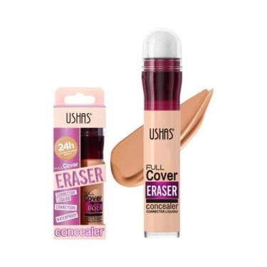 Imagem de Base Líquida À Prova d'Água Com Esponja, 12 Cores, USHAS, Sem Remoção 