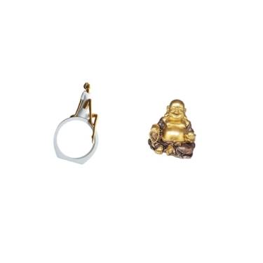 Imagem de Fenteer Estatueta de Buda Abstrata para Meninas, Estátua Feminina, Centro de Mesa, Quarto, Leitores, Presente, Estante, Escultura de Fazenda, Ornamento Versát