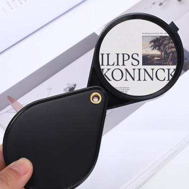 Imagem de Lupa para leitura – Lupa portátil de alta clareza para idosos e trabalho próximo – Lente óptica leve para livros, mapas e joias