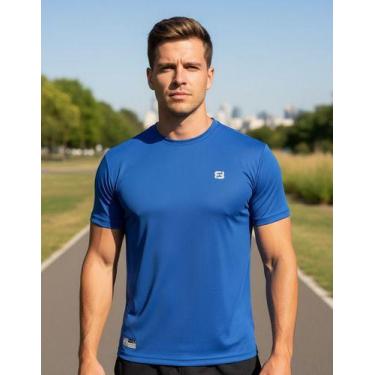 Imagem de Camiseta Térmica Masculina Academia Dry Fit, Poliamida Uv - FYNE fIT, 