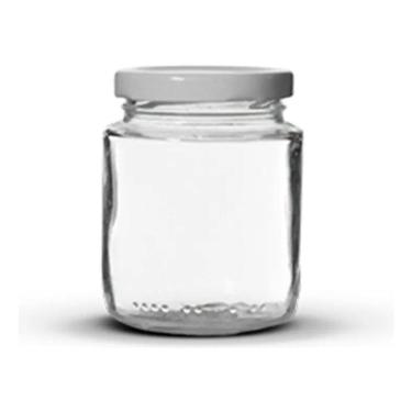 Imagem de 2X 24 Potes De Vidro Belém 240Ml Com Tampas Metálicas E Lacr