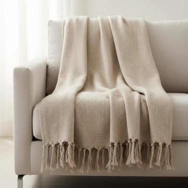 Imagem de Mantas para sofá e poltronas de Luxo - New Shop Textil, Caramelo Mescl