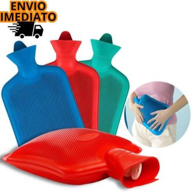 Imagem de Bolsa Térmica Compressa Grande 1,5lt Agua Quente Fria Com Tampa - RDMI