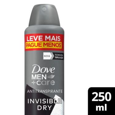 Imagem de Antitranspirante Aerosol Dove Men+Care Invisible Dry 250 ml, 1