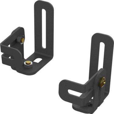 Imagem de Suporte Ajustável Articulado Reforçado Inclinável Caixa De Som Home Th