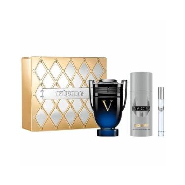 Imagem de Coffret Rabanne Invictus Victory Elixir + Deo + Travel Size