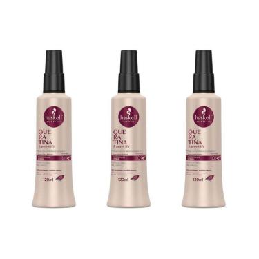 Imagem de Finalizador Haskell Regenerador Queratina 120Ml - Kit 3Un