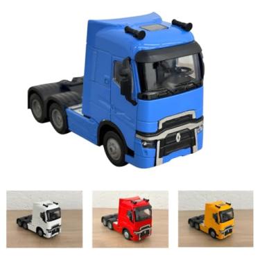 Imagem de Miniatura Caminhão Ferro RenaultT T Trucado Luz E Som (AZUL)