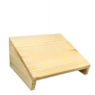 Imagem de Suporte Para Os Pés Apoio Pés Madeira,descanso de pes escritorio