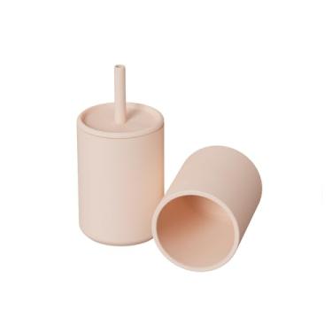 Imagem de Copo De Transição Silicone Antivazamento Life para Criança com Alça e Bico Macio BPA Free – para Introdução Alimentar, Treinamento e Auto Alimentação Infantil - MMB1730