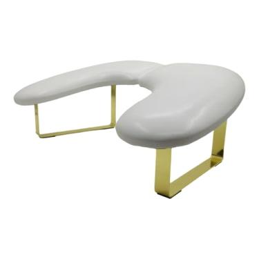 Imagem de Kokiya Mesa de apoio para mãos em Nail Art, tapete para mesa de manicure, design ergonômico para manicure, descanso para mãos em Nail Tech para presente, Branco