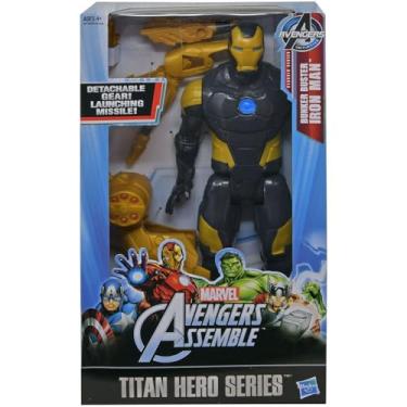 Imagem de Marvel Avengers Titan Hero Series Bunker Buster Iron Man FigureQ