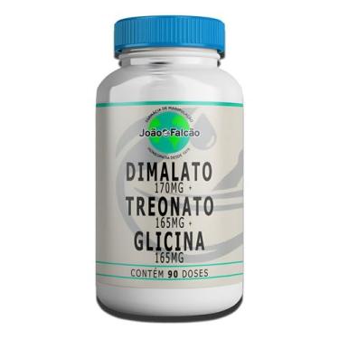 Imagem de Magnésio Dimalato 170mg + Treonato165mg + Glicina 165mg - 90 Cápsulas