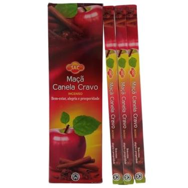 Imagem de Incenso Sac Maçã, Canela e Cravo - Renovação 3 Caixinhas