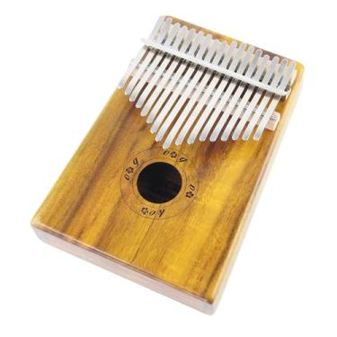 Imagem de Piano de polegar profissional Kalimba de 17 teclas kalimba profissional