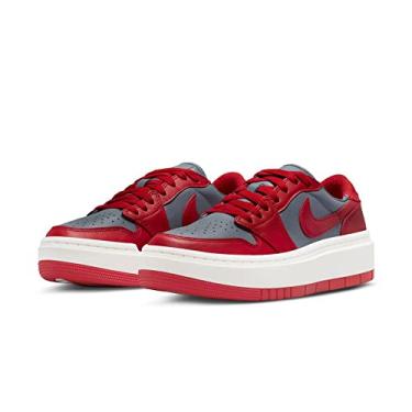 Imagem de Nike T nis de basquete feminino Air Jordan 1 Low UNC, Branco/Branco/Vela, 11