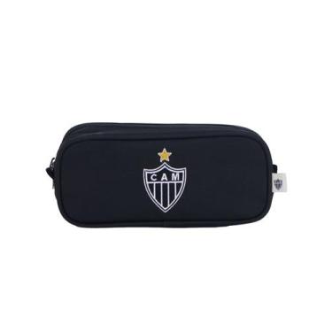 Imagem de Estojo Escolar Duplo Time Atlético Mineiro Original 16586 - Xeryus