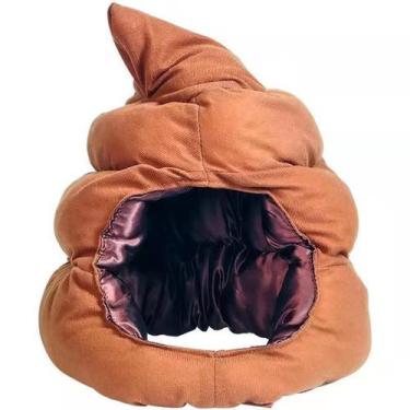 Imagem de Cosplay Hat Poops Costume Headwear Warm Soft Cozy para crianças/adulto