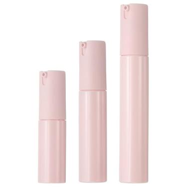Imagem de YELARXI Frascos de bomba Airless, dispensador de cosméticos tamanho viagem recipientes recarregáveis frascos de loção para artigos de higiene adequada para (hidratante/xampu/creme) 20/30/40 ml e 3