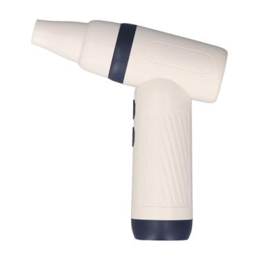 Imagem de aqxreight Espanador de Ar Elétrico Comprimido PC Jet Dry Blower Secador de Carro Portátil Ventilador Turbo Ajustável 130000RPM Com Lanterna Forte O Motor Pode Limpar Sujo um Elétrico A Velocidade do