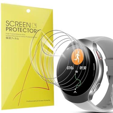 Imagem de Lamshaw Compatível com protetor de tela de relógio inteligente SOUYIE SW-9, [pacote com 6] Película transparente TPU de cobertura total compatível com SOUYIE SW-9 3.6 cm 2026 Smart Watch (pacote com 6