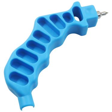 Imagem de Hordion Kit de ferramentas de inserção e perfuração de tubo de irrigação por gotejamento 2 em 1 para tubo de gotejamento para instalação mais fácil de 1/10.2 cm e sistemas de irrigação por gotejamento