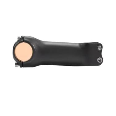 Imagem de Mesa de carbono preta fosca para bicicleta MTB, estrada ou mountain bike, 31,8 mm, compatível com guidões de 70/80/90/100/110/120/130 mm.(6 Degrees 100mm)