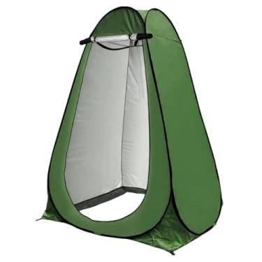 Imagem de Barraca Privativa Portátil para Camping Banheiro e Trocador de Roupas 1 Pessoa com Bolsa (verde)