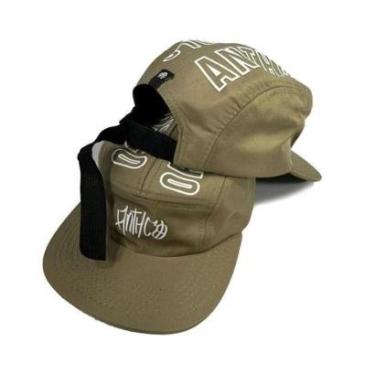 Imagem de Boné 5 Five Panel Anth Co Unissex Fitão Original Cáqui-Unissex