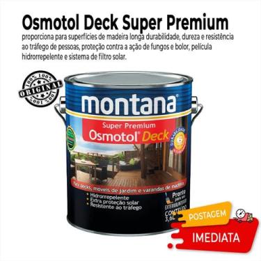Imagem de Verniz Osmotol Deck Beleza E Durabilidade Super Premium 3,6l - Montana