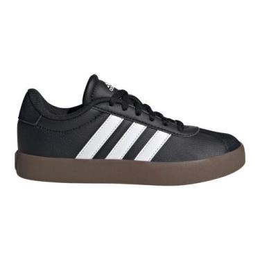 Imagem de Tênis Casual Infantil Adidas Vl Court Kids Preto, Cblack, Ftwwht, Gum5