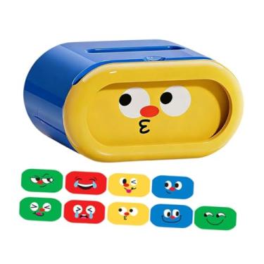 Imagem de Generic Caixa Organizadora de Guardanapos com Capa, Porta-Lenços Fofo para Mesa de Cabeceira, Quarto e Viagens no Escritório, Azul