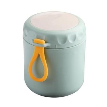 Imagem de Copo de Sopa Jarro Alimentos Container Isolado Frascos Micro-ondáveis Açorda Porta com Colher Caixa Almoço Portátil para Trabalhador do Escritório Viagem Piquenique Escola