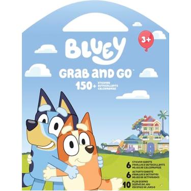 Imagem de Trends International - Bluey Grab and Go - Jogo de Adesivos - Azul - 75 Adesivos - 36 Meses