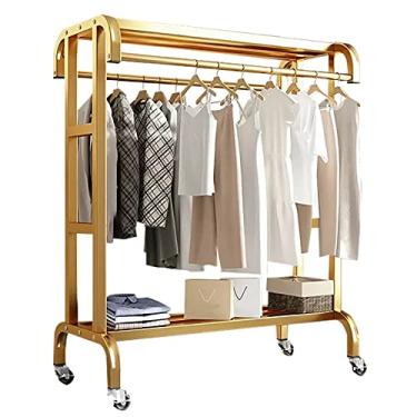 Imagem de Suporte para casacos, suporte de casaco resistente, suporte de casaco de metal com sapato, design 3 em 1, materiais confiáveis e duráveis, para sala de estar, corredor, escritório, quarto, 80 cm/100