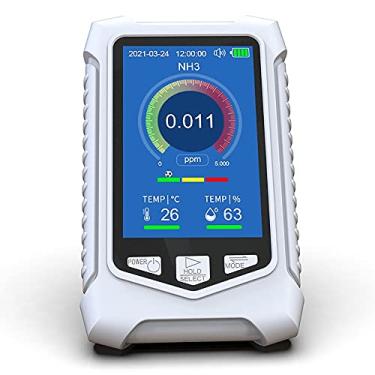 Imagem de Detector de dióxido de carbono portátil, tela LCD de 3,5 polegadas, monitor em tempo real PM2.5, preservação da história, bateria de 2000 mAh, para carro de escritório doméstico