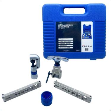 Imagem de Kit Flangeador Cortador Escariador De Tubos Gallant Ft-808A