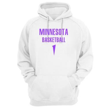 Imagem de Blusa Moletom Capuz Basquete Minnesota Basketball número 1 - Loja Clic