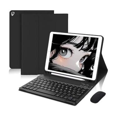 Imagem de Kit Capa para Samsung Galaxy Tab S9: Capa para Tablet + Teclado + Mouse