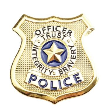 Imagem de Broche de filme de desenho animado, medalhas de escudo dourado, material de liga, medalhas para vencedores de jogos temáticos de festa ou pequenos lembrancinhas de festa são lembranças altamente