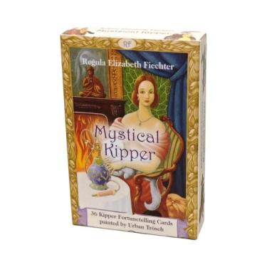 Imagem de 36 Cartas Oráculo Místicas Kipper Sistema Alemão Para Adivinhação 9x6c